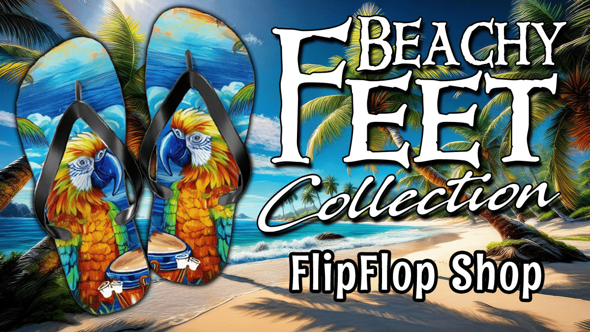 BeachyFeet 🌴 Flip Flop Shop 🩴 - Bongo Beachwear