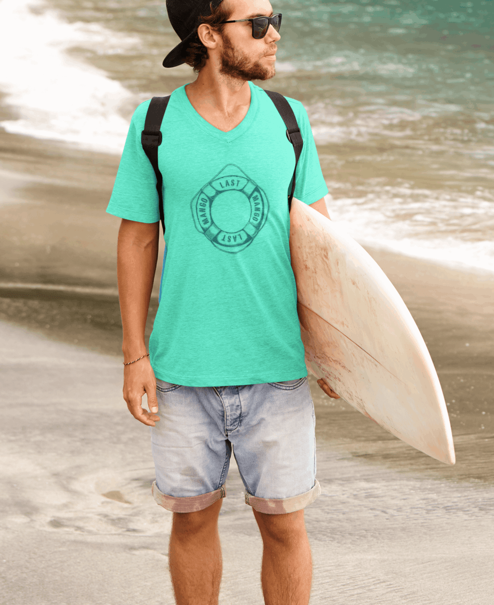 Last Mango Lifesaver Tee | Fun Summer Vibe T-Shirt for ParrotHeads