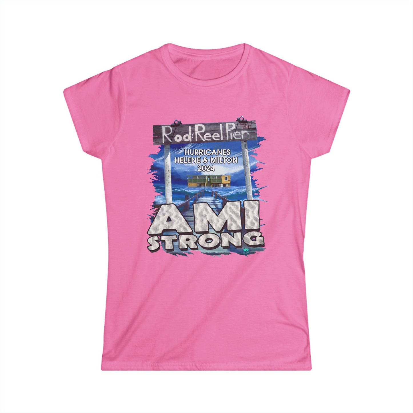 Women's Tee | Rod & Reel Pier Fundraiser