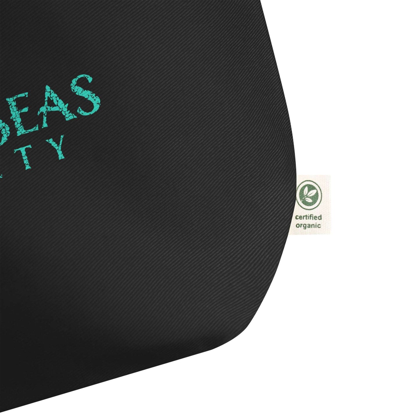 Large organic tote bag | Clean Seas Scoiety Tote Bags