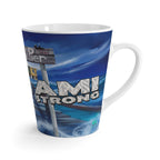 12 oz Latte Mug Fundraiser for Rebuilding The Rod & Reel Pier