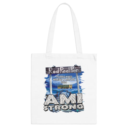 Fundraiser Tote Bag | Rebuild The Rod & Reel Pier | Anna Maria Island