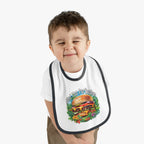 Baby Bib - Paradise Cheeseburger Disign
