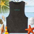 Beach Bum | Stonewash Tank Tops | Summery Vibe 🤙 T-Shirts