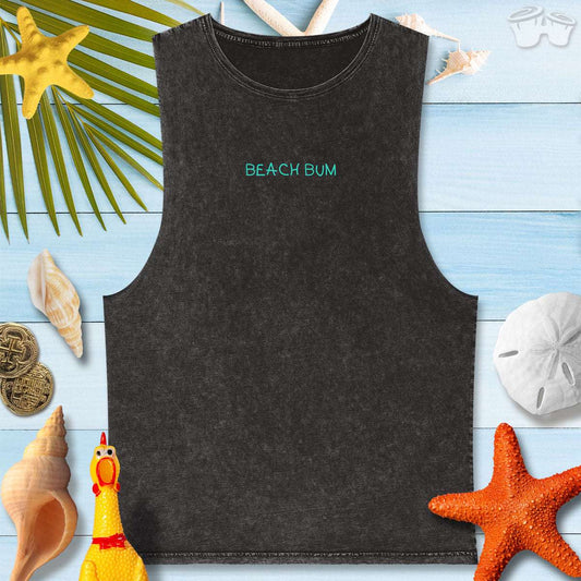 Beach Bum | Stonewash Tank Tops | Summery Vibe 🤙 T-Shirts