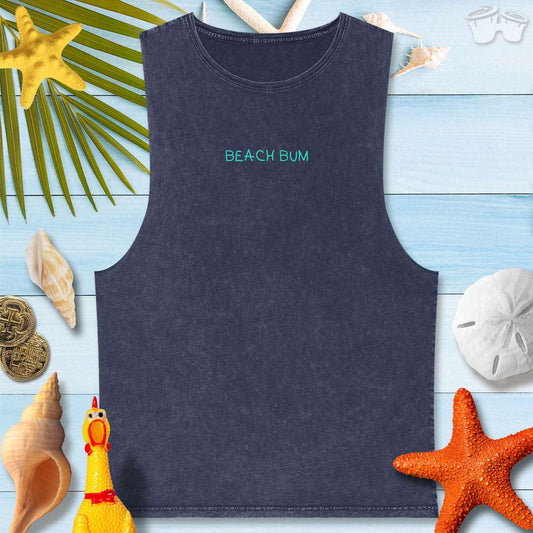 Beach Bum | Stonewash Tank Tops | Summery Vibe 🤙 T-Shirts