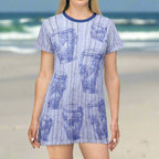 Drum Circle Drums | T-Shirt Dress | Beachwood All Over Art T-Shirts