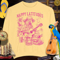 Sweatshirts ParrotHead | Happy Latitudes Sweatshirt with Guitar and Cheeseburger 🌴