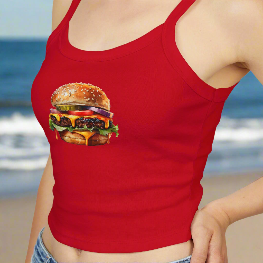 Cheeseburger Paradise Women's Tank Top Tank Tops