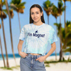 Fintastic | Women's Tie-Dye Crop Top | Fin Magnet T-Shirts