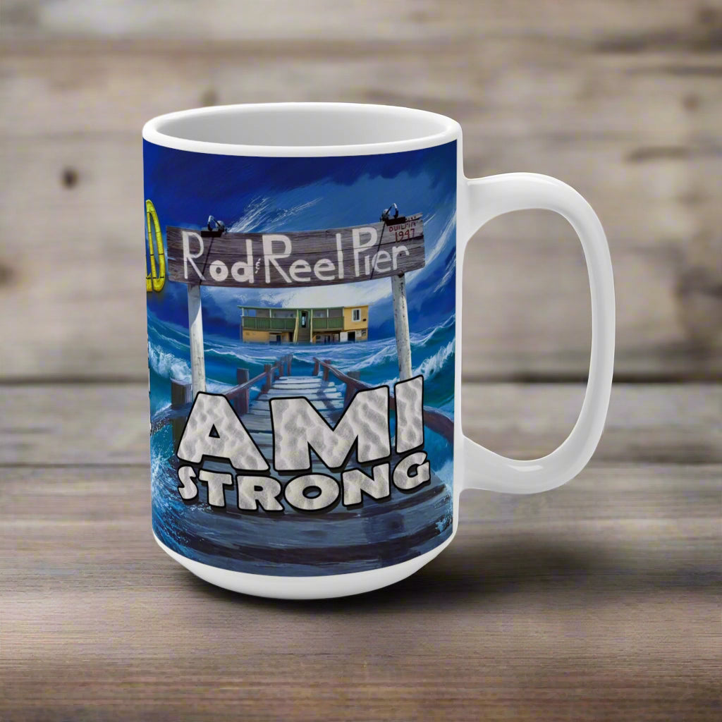 Fundraiser Mug 15oz | Rebuilding The Rod & Reel Pier
