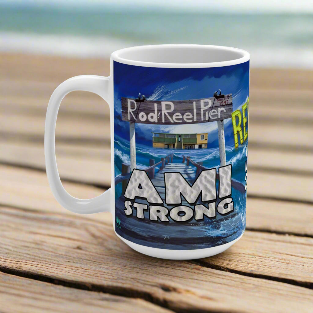 Fundraiser Mug 15oz | Rebuilding The Rod & Reel Pier