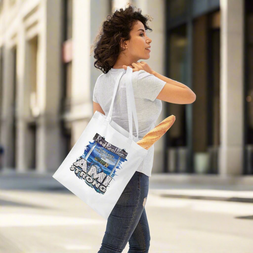 Fundraiser Tote Bag | Rebuild The Rod & Reel Pier | Anna Maria Island