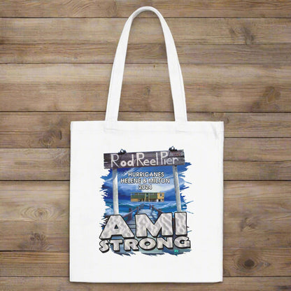 Fundraiser Tote Bag | Rebuild The Rod & Reel Pier | Anna Maria Island
