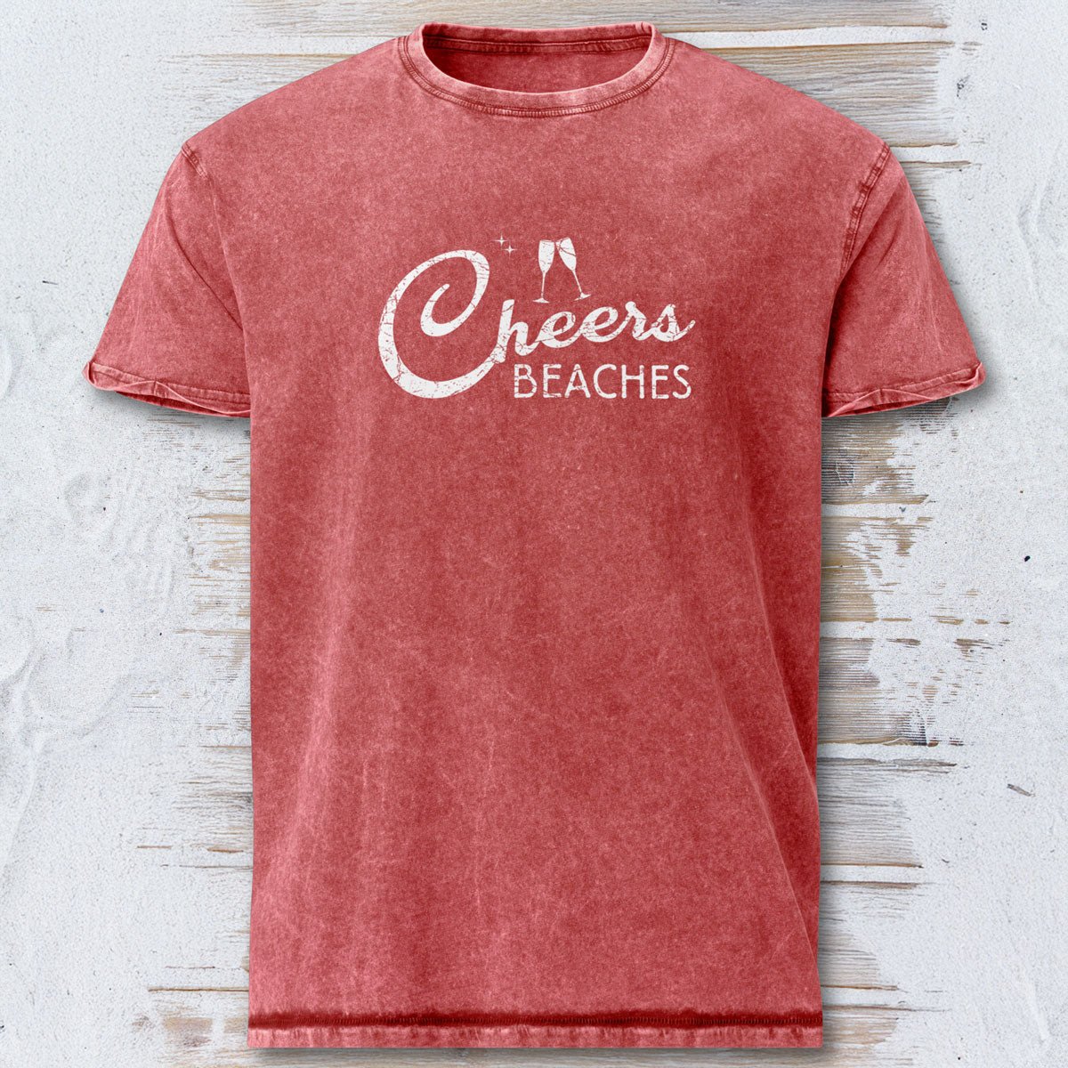 Cheers Beaches New Year’s Eve Denim T-Shirt