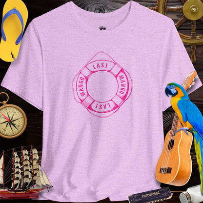 Last Mango Lifesaver Tee | Fun Summer Vibe T-Shirt for ParrotHeads