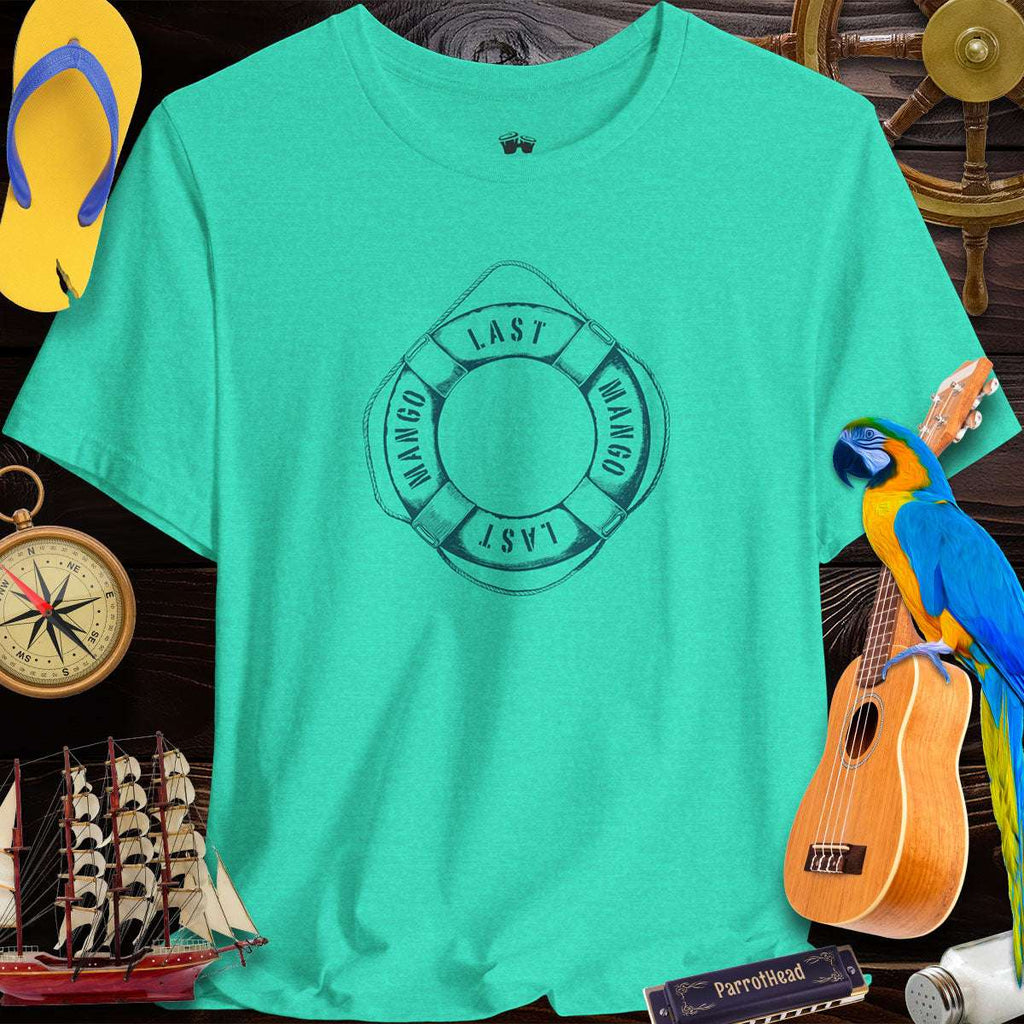 Last Mango Lifesaver Tee | Fun Summer Vibe T-Shirt for ParrotHeads