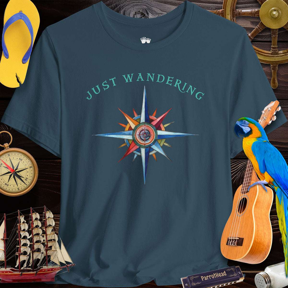 Adventure Travel | Tropical T-Shirts | Just Wandering T-Shirts