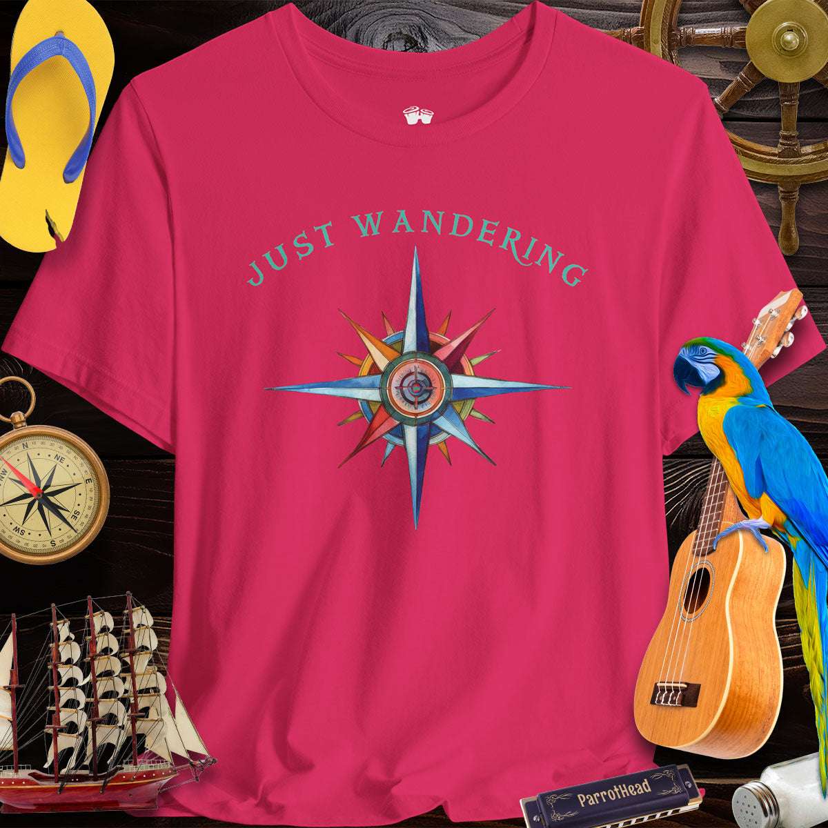 Adventure Travel | Tropical T-Shirts | Just Wandering T-Shirts