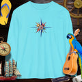 T-Shirts Crazy ParrotHead Long Sleeve T-Shirt - Compass on Front