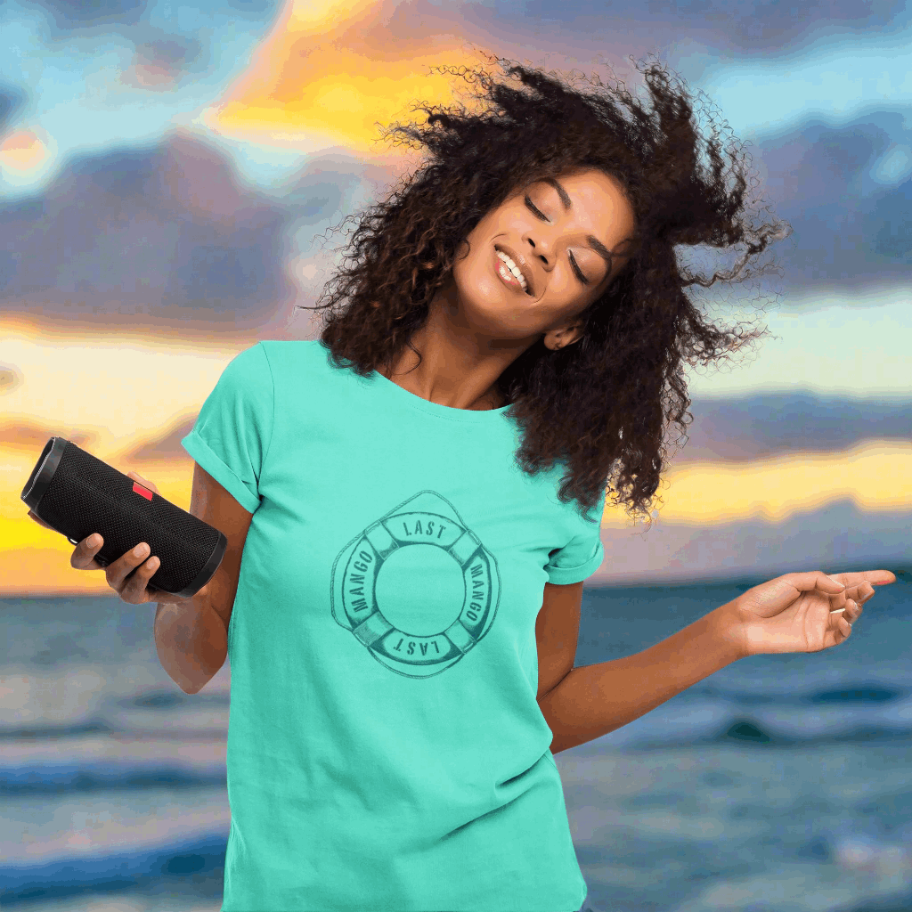 Last Mango Lifesaver Tee | Fun Summer Vibe T-Shirt for ParrotHeads 