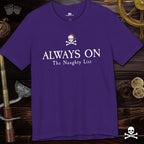 Naughty List Pirate T-Shirt | Funny Christmas Pirate Tee