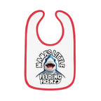 Mama's Little Feeding Frenzy Baby Bib With Cute Cartoon Baby Shark. Bibs