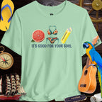 Grapefruit Juicy Fruit ParrotHead T-Shirt with relaxed beach vibes and tropical design.