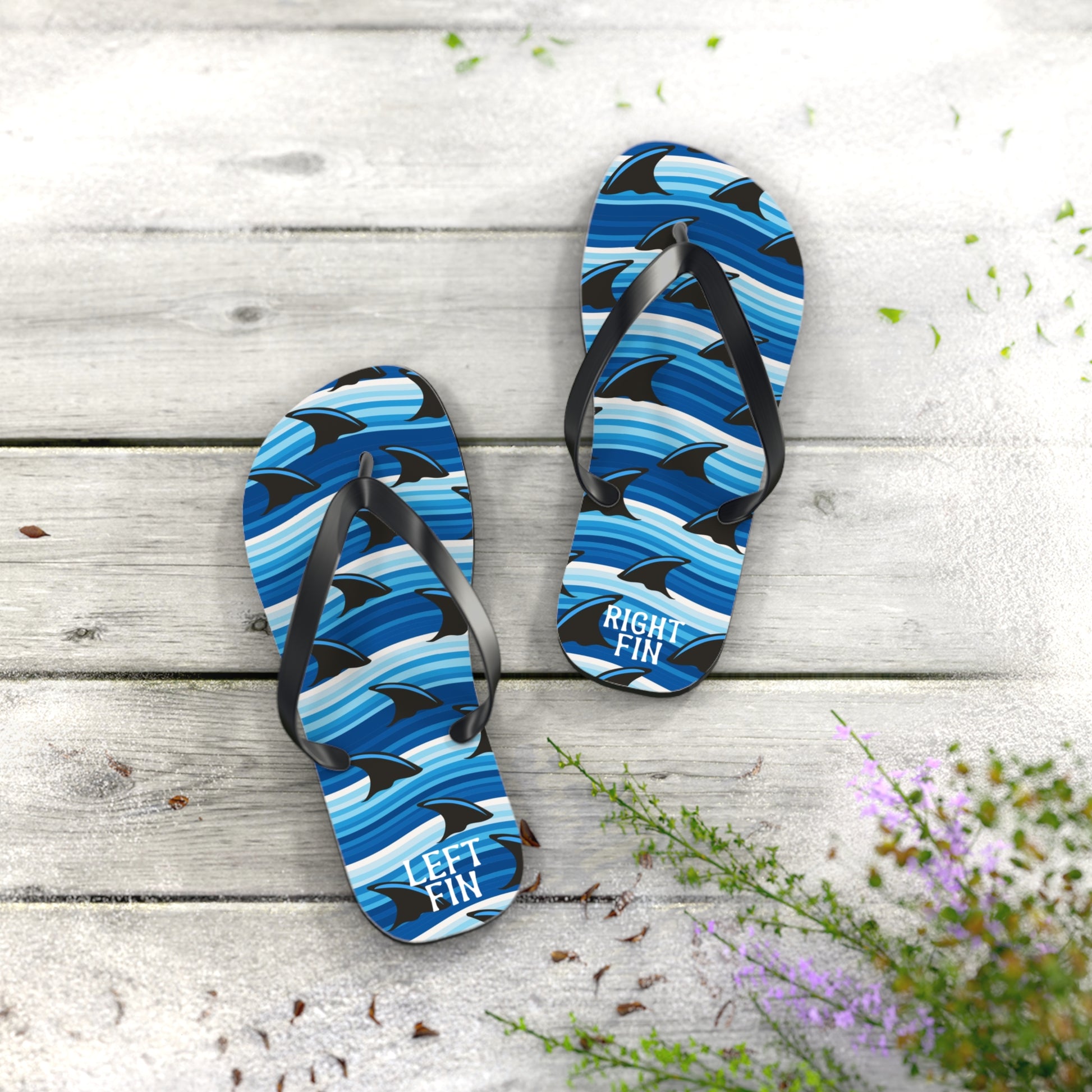 Rising Fin Flip-Flops! Featuring Both Right And Left Fins Sandals