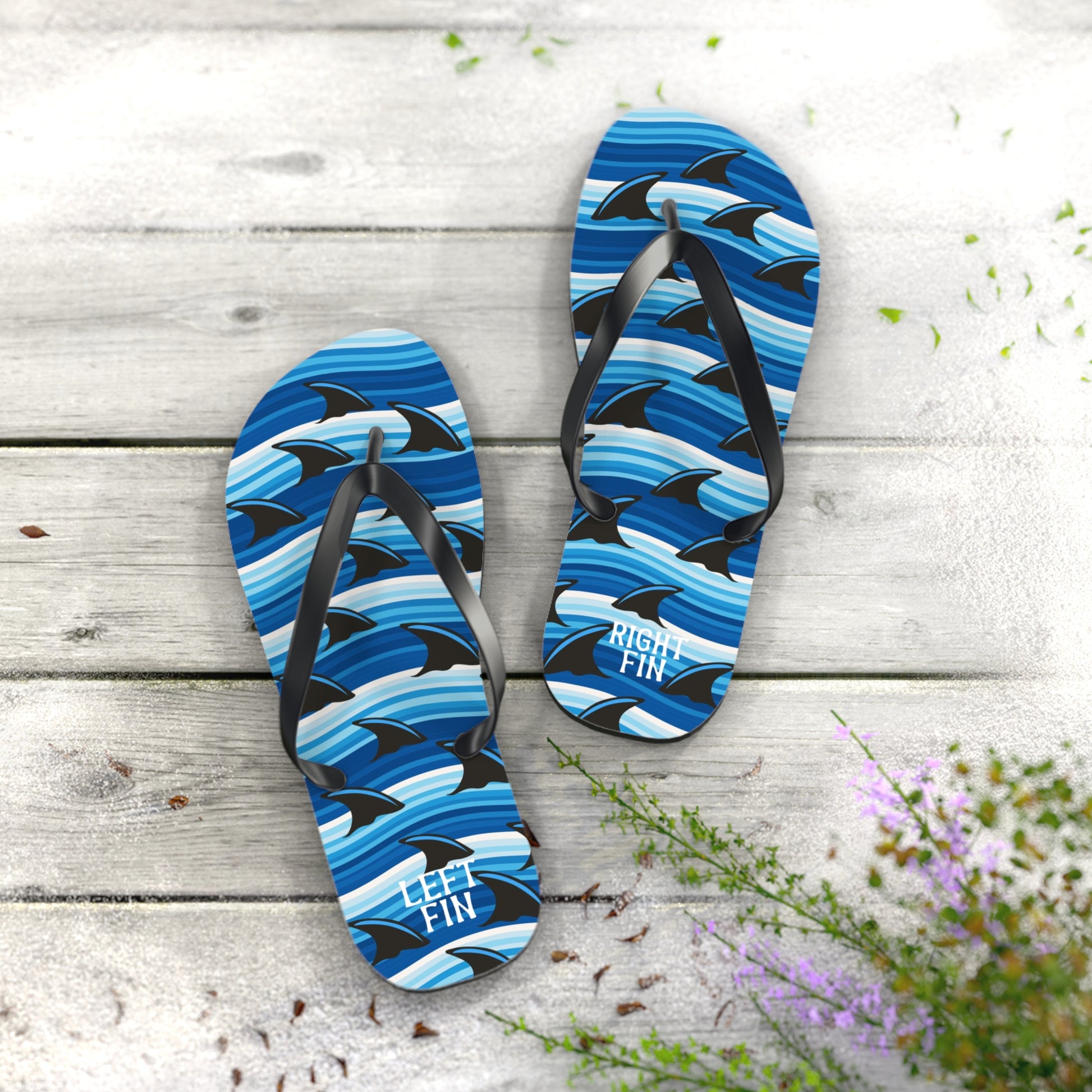 Rising Fin Flip-Flops! Featuring Both Right And Left Fins Sandals