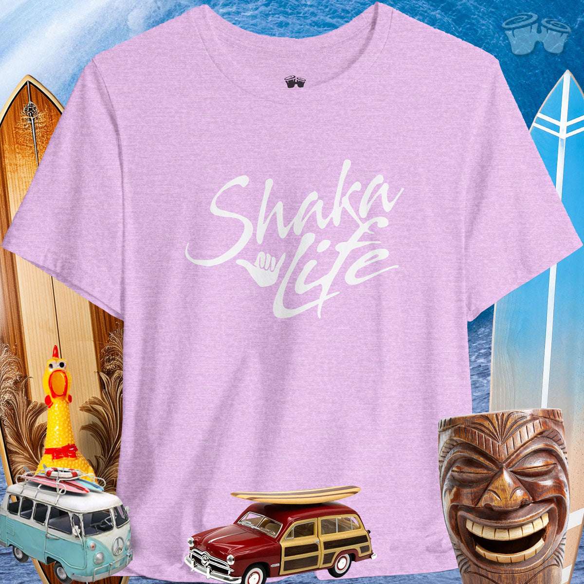 Shaka Life | Bella Canvas | Surf Shack 🤙 T-Shirts