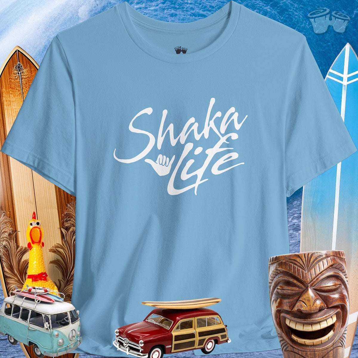 Shaka Life | Bella Canvas | Surf Shack 🤙 T-Shirts