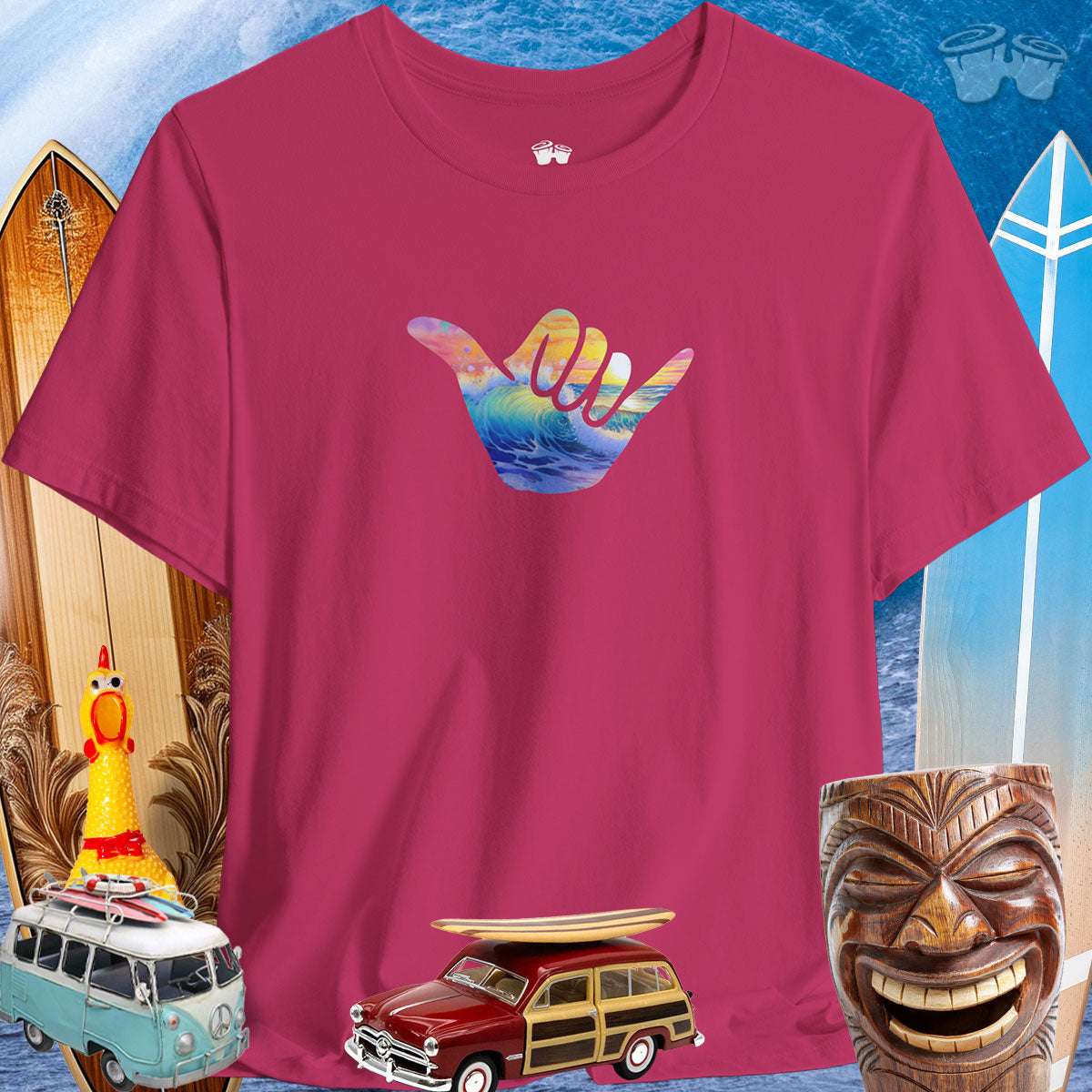Shaka | Beachy Bella | Short Sleeve T-Shirt 🤙 T-Shirts