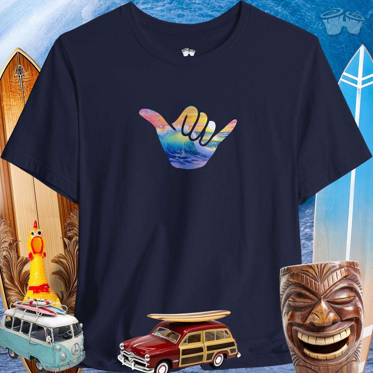 Shaka | Beachy Bella | Short Sleeve T-Shirt 🤙 T-Shirts
