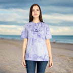 Girl wearing Garment Dyed T-Shirt | Stoked Surfer Vibe