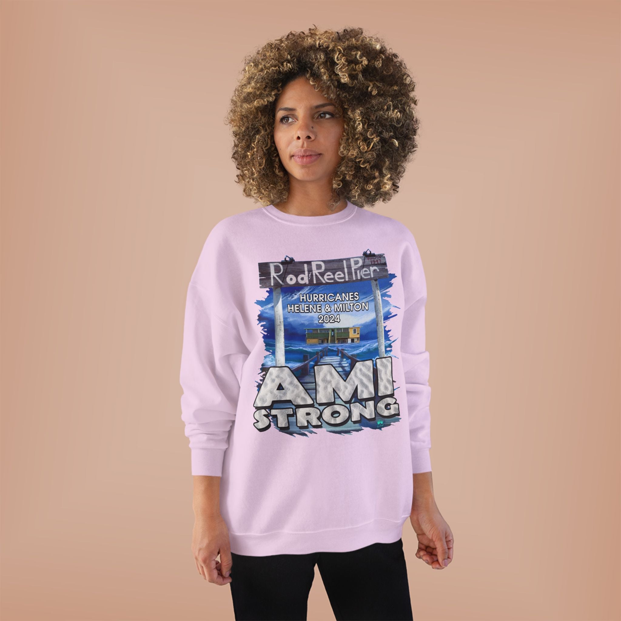 Rebuild Rod & Reel Pier Fundraiser Sweatshirt Sweatshirts