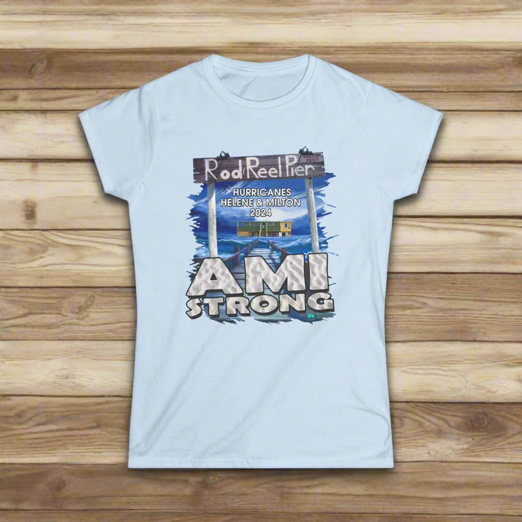 Women's Tee | Rod & Reel Pier Fundraiser