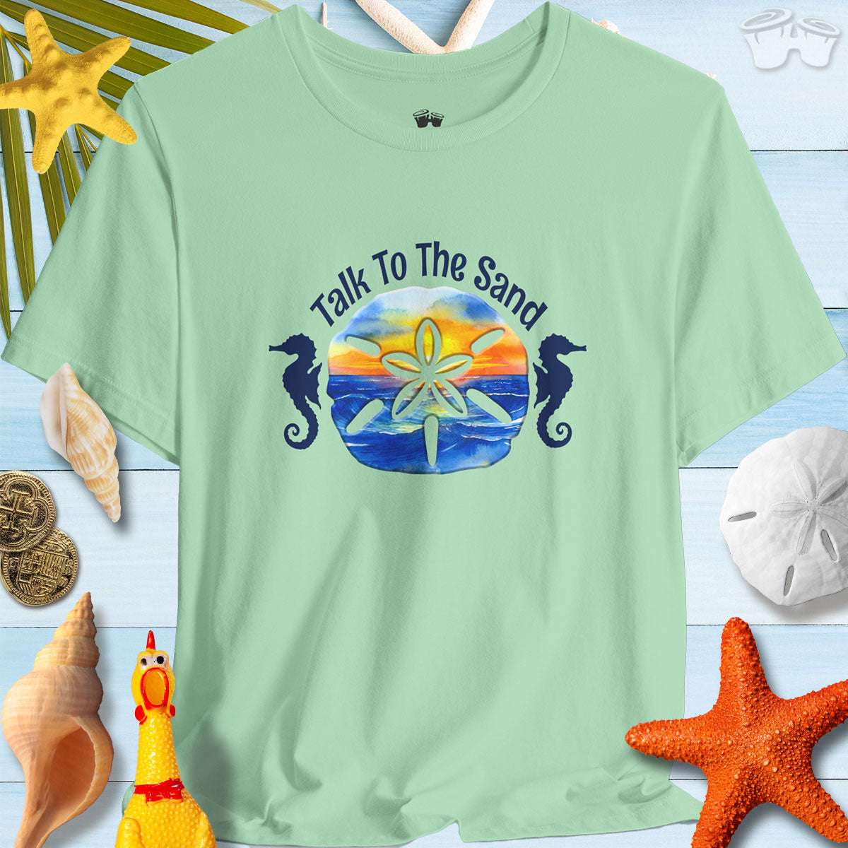 Sand Dollar | Bella Canvas T-Shirt | Talk To The Sand T-Shirts