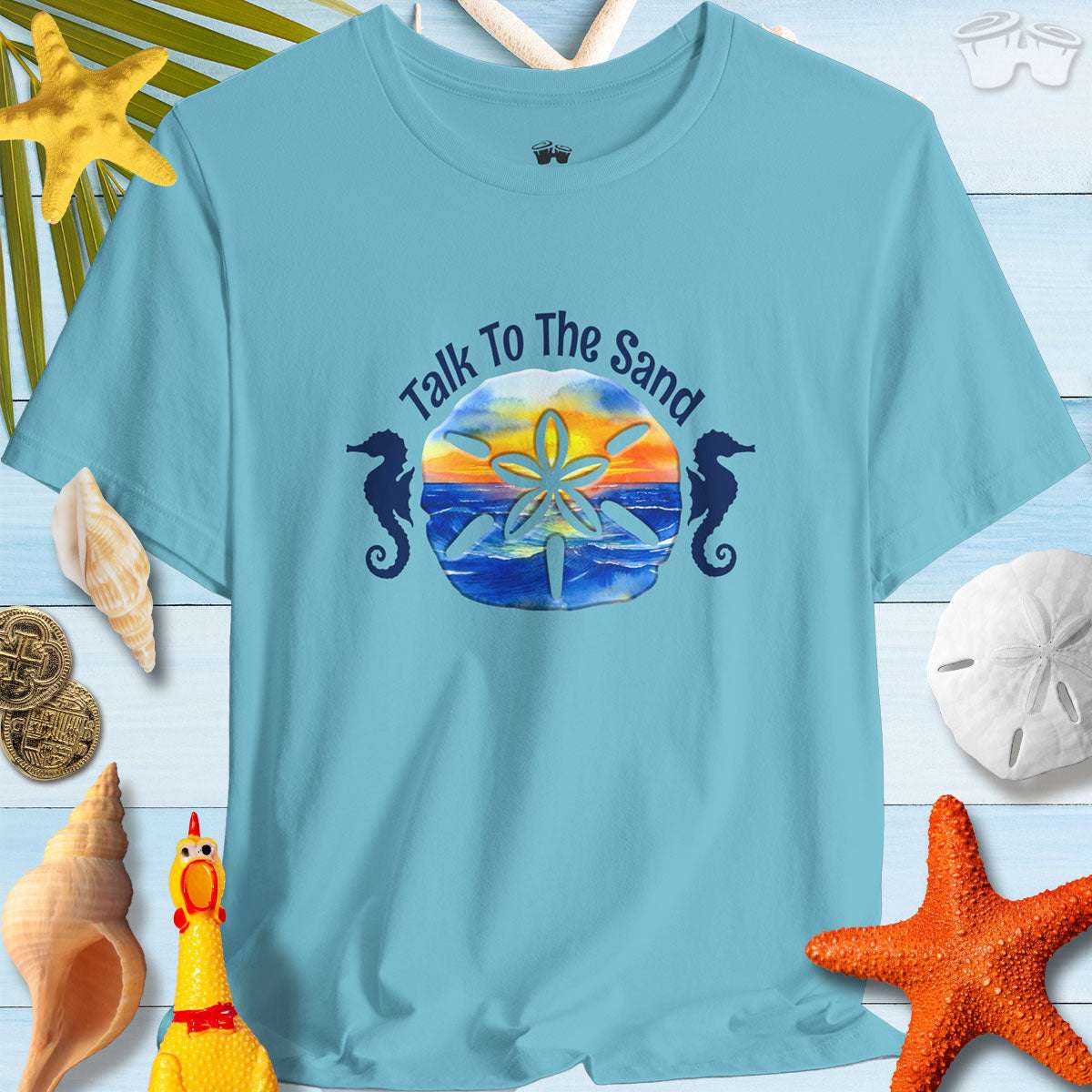 Sand Dollar | Bella Canvas T-Shirt | Talk To The Sand T-Shirts