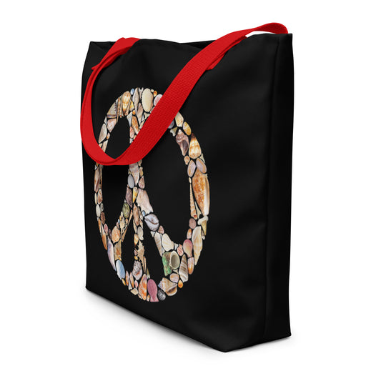 Tote Bag | Seashell Peace Sign