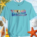 Aloha Beaches T-Shirt | Bella Canvas | Color Waves T-Shirts