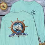 Navy's 250th Anniversary Long Sleeve Comfort Color T-Shirt