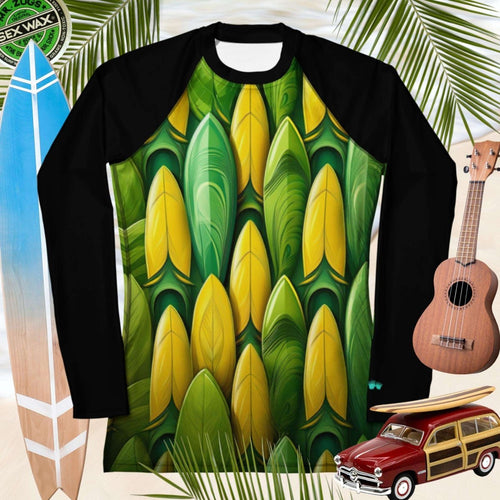 Adult Rashie | Surfboard Pattern | UPF 50+ Protection For Women Rash Guards & Swim Shirts