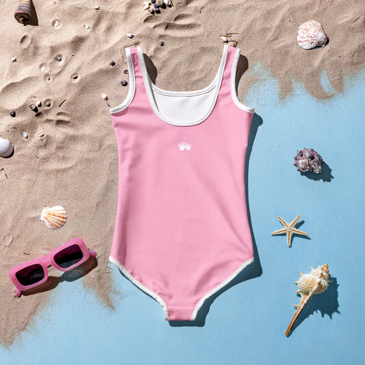 Girl's One Piece Swimsuit | SHello Cotton Candy