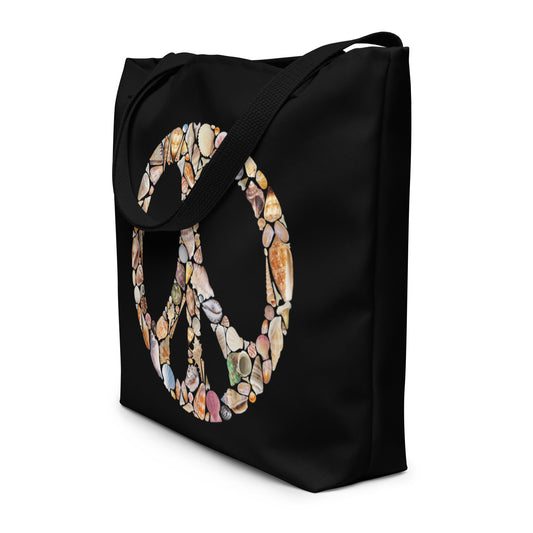 Tote Bag | Seashell Peace Sign