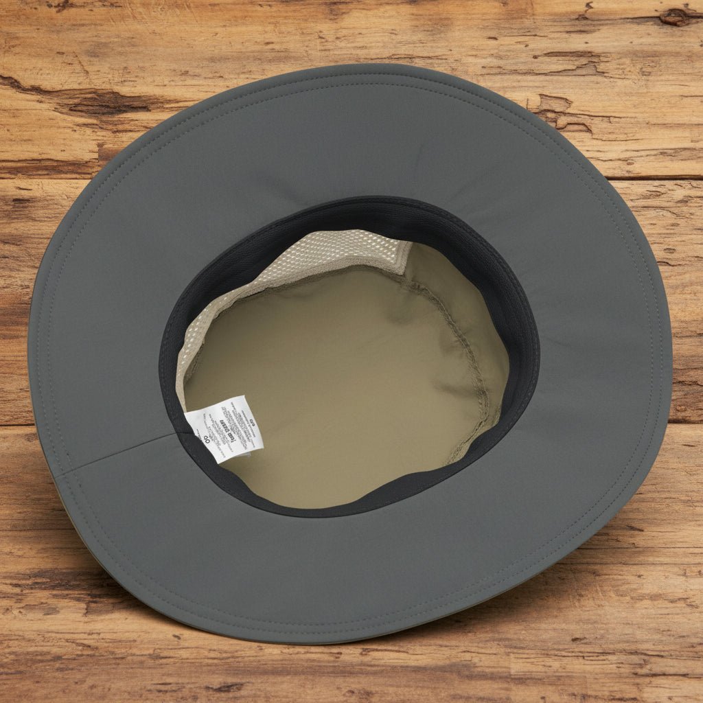 underside of Bora Bora Booney Hat