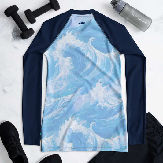 Clean Sea Society Rash Guard | Women's UPF 50+ Rash Guard
