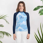 Help Clean The Oceans | Blue Rashie For Teen Youths Rash Guard