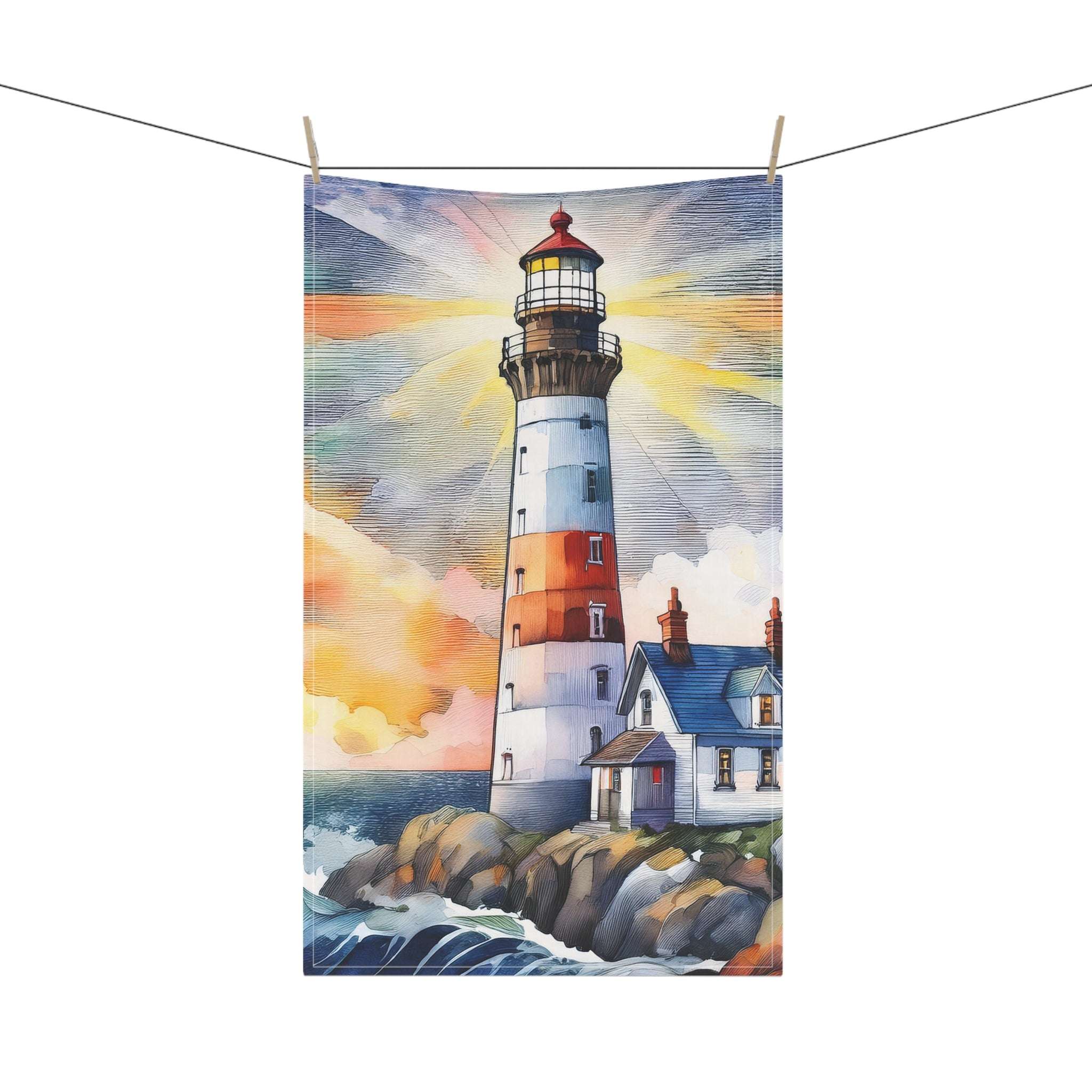 Coastal Creations | Lighthouse | Kitchen Towel