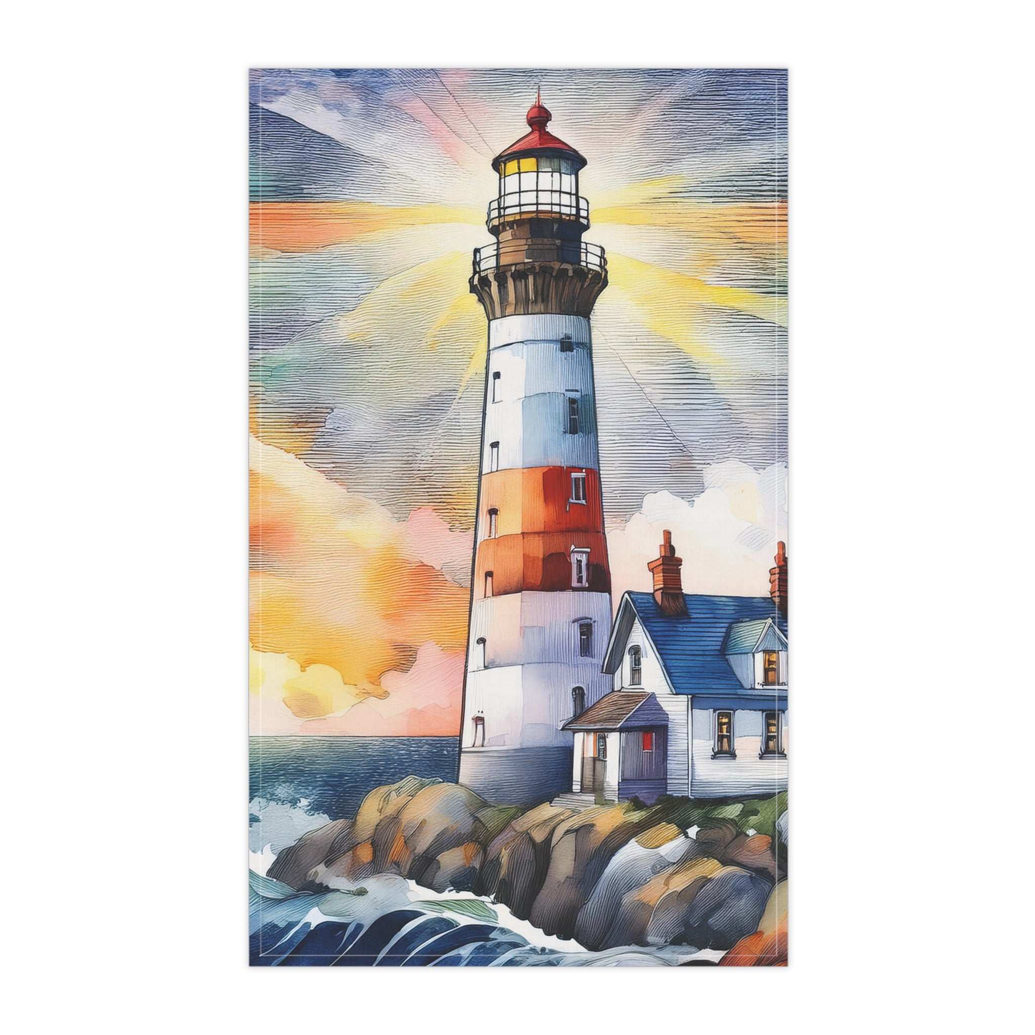 Coastal Creations | Lighthouse | Kitchen Towel
